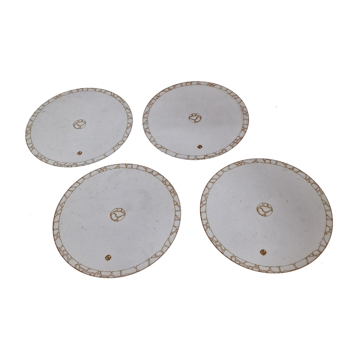 4 plantillas de objetivo con rango de 6" para The Old World