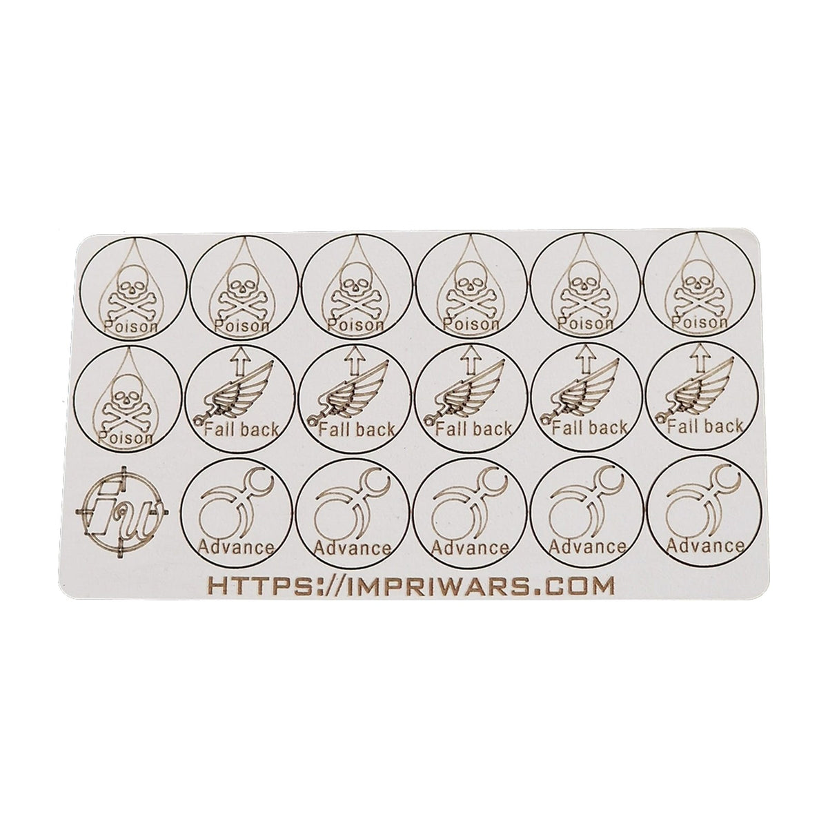 Set de tokens de Hijos del Emperador para Warhammer 40K