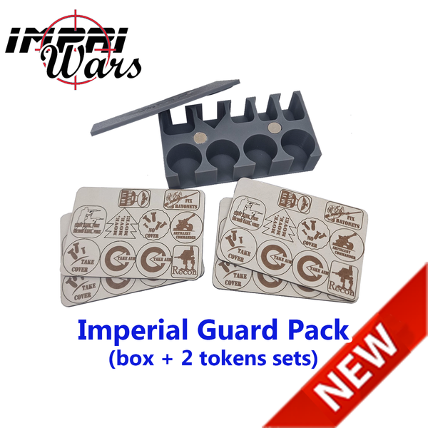 Pack Caja y Tokens (x2) Guardia Imperial