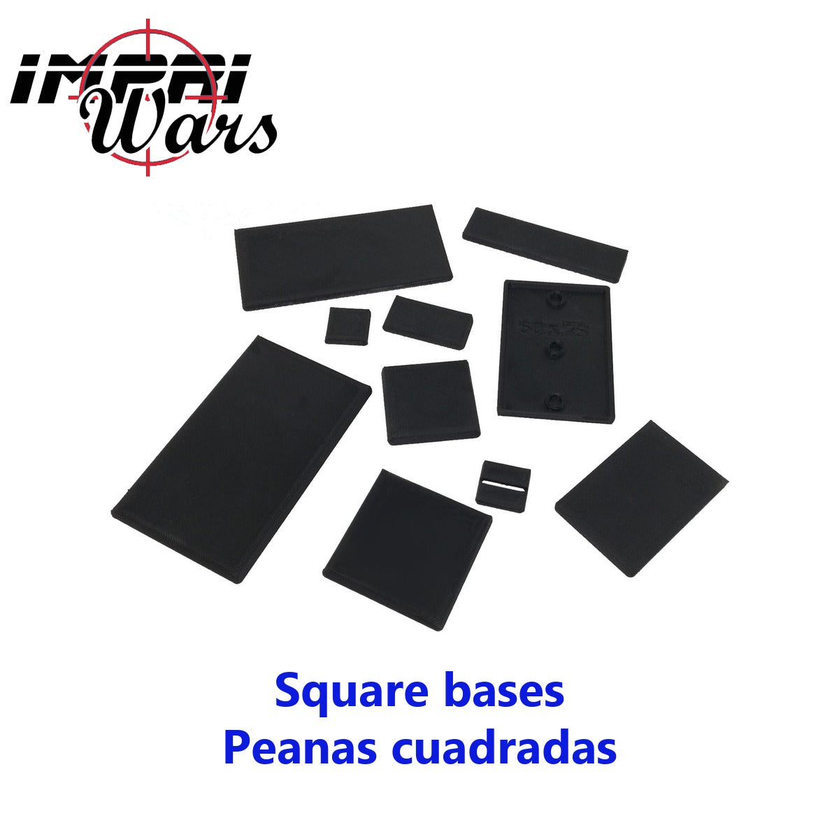 Peanas cuadradas