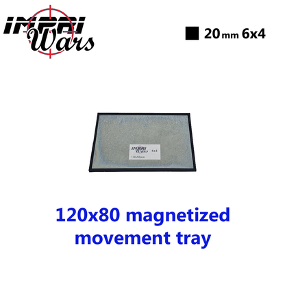 Bandeja de movimiento imantada de 120 × 80 mm (6 × 4 peanas de 20 mm)