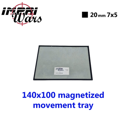 Bandeja de movimiento imantada de 140 × 100 mm (7 × 5 peanas de 20 mm)