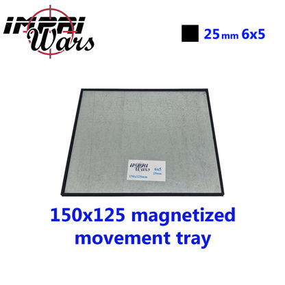 Bandeja de movimiento imantada de 150 × 125 mm (6 × 5 peanas de 25 mm)