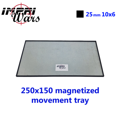 Bandeja de movimiento imantada de 250 × 150 mm (10 × 6 peanas de 25 mm)