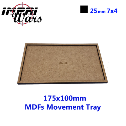 Bandeja de movimiento de DM de 175 × 100 mm (7 × 4 peanas de 25 mm)