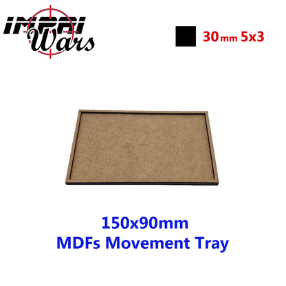 Bandeja de movimiento de DM de 150 × 90 mm (5 × 3 peanas de 30 mm)