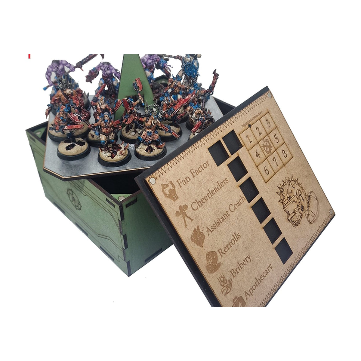 Caja de transporte para Blood Bowl