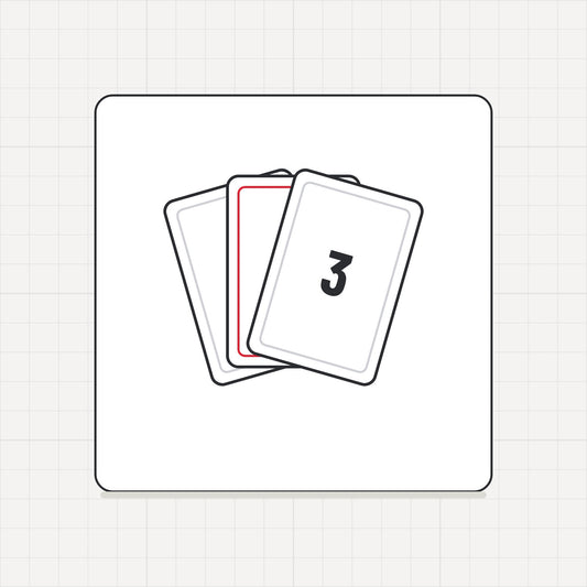 Dibujo ilustrativo: Cartas de emparejamiento para torneos por equipos