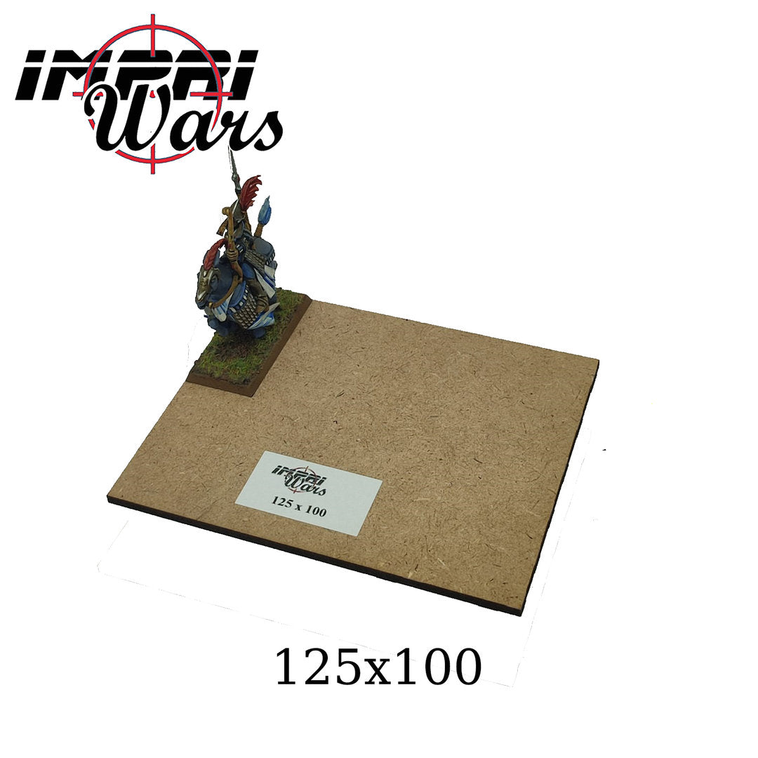 Bandeja de movimiento de DM sin borde de 125 × 100 mm; con miniaturas de ejemplo