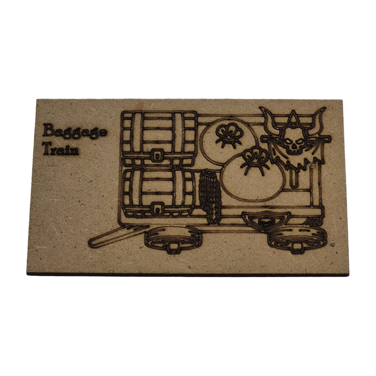 Marcador de carro de suministros 60x100 mm para The Old World