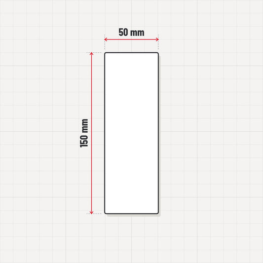 Dibujo ilustrativo: Peana 50x150 mm