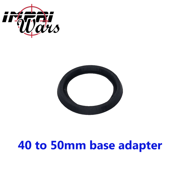 Round base adapter from 40 to 50 mm.
